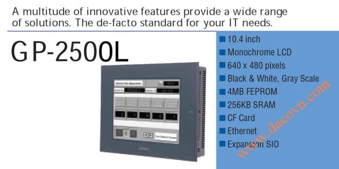 Màn hình cảm ứng HMI Proface GP2500-LG41-24V, 10.4 Inch, đen trắng