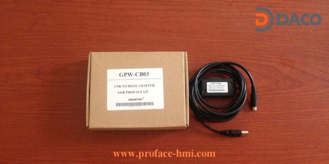 GPW-CB03 Cáp lập trình màn hình Proface GP2000