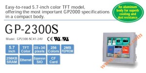 Màn hình cảm ứng HMI Proface GP2300-SC41-24V, 5.7 Inch, mầu
