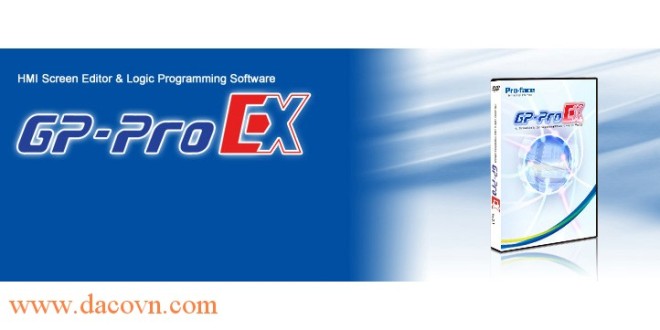 Phần mềm lập trình màn hình Proface HMI GP-PROEX-Ver.3.5